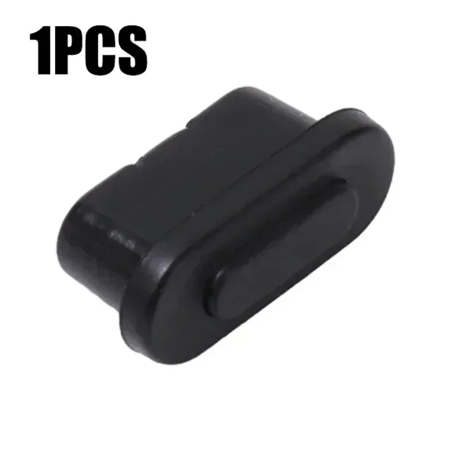 Type-C Dust Plug USB Charging Port Protector - Plastic Cover Smart Phone Accessory (10/1 Pack)