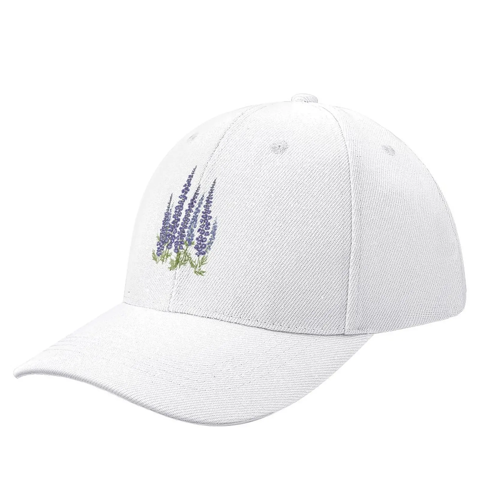 

Larkspurs Drawing - larkspur bluebell floral illustration Baseball Cap western Hat Anime Hat Big Size Hat Hats Man Women's