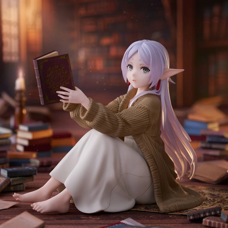 13CM Frieren Anime Figure - Desktop Cute Homewear Action Figurine