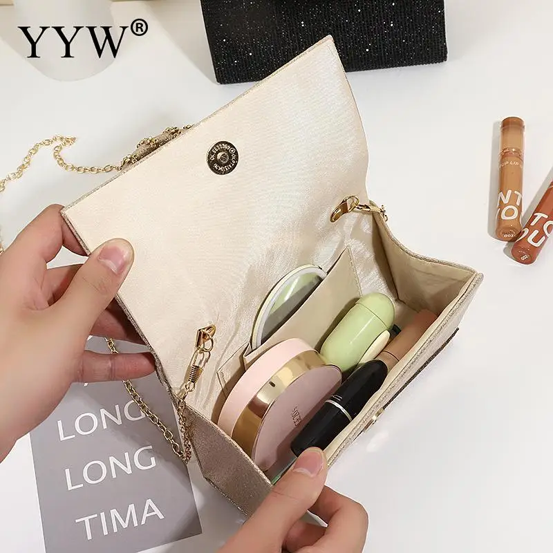 Woman Evening Bag Diamond Rhinestone Clutch Luxury Fashion Wallet Wedding Purse Party Banquet Silver Handbags Clutches Tote