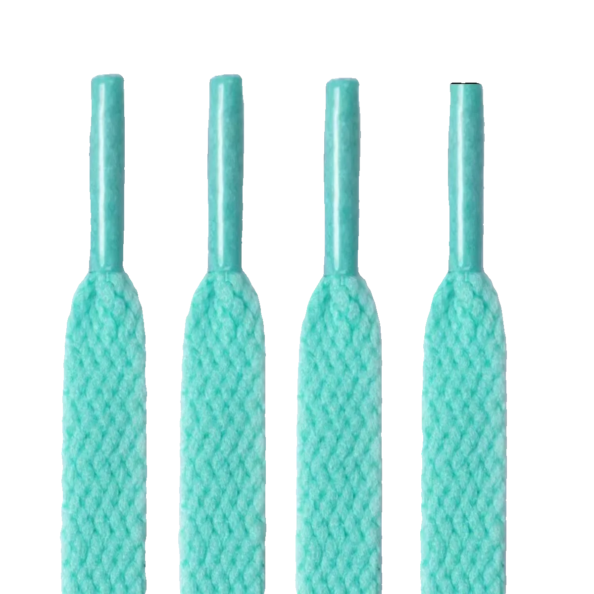 Single layer flat shoelaces, colorful sports and leisure canvas, small white polyester shoelaces, shoelaces, and shoelaces