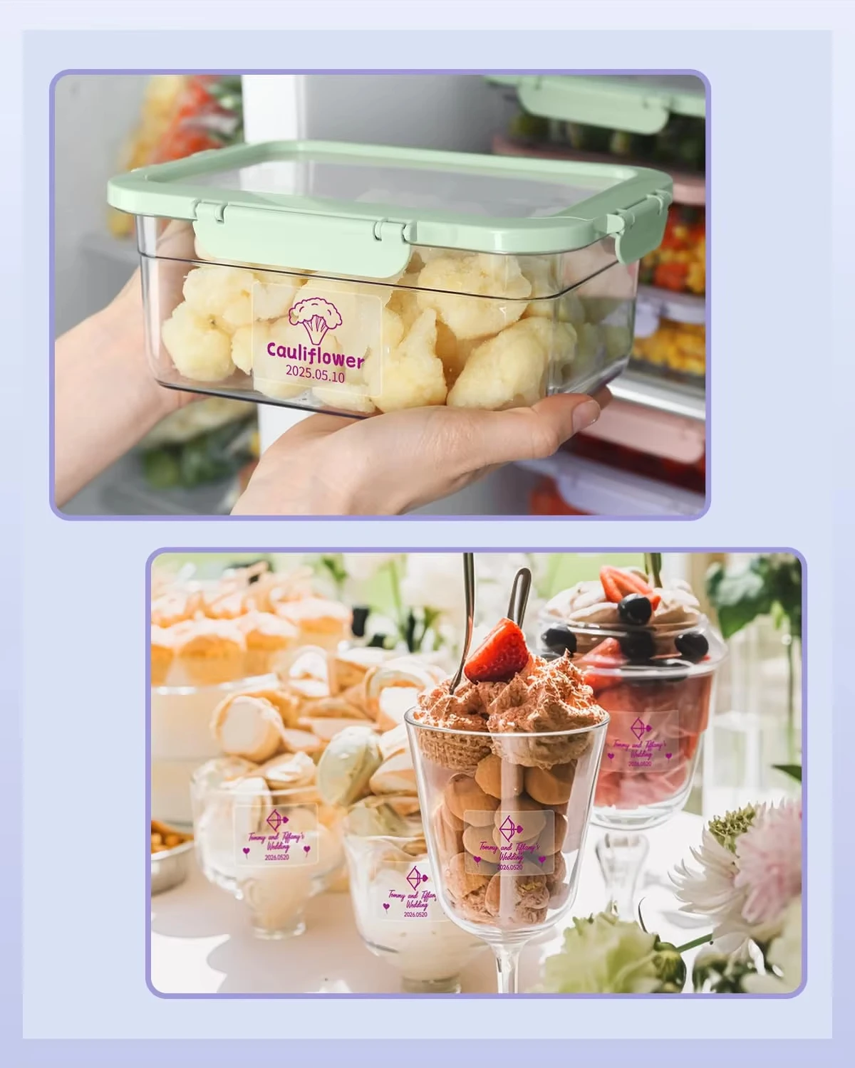 1롤(230매) 40x30mm 3색 라벨 용지, 바코드, 주소, 우편, 상업 및 가정용 등에 적합합니다.