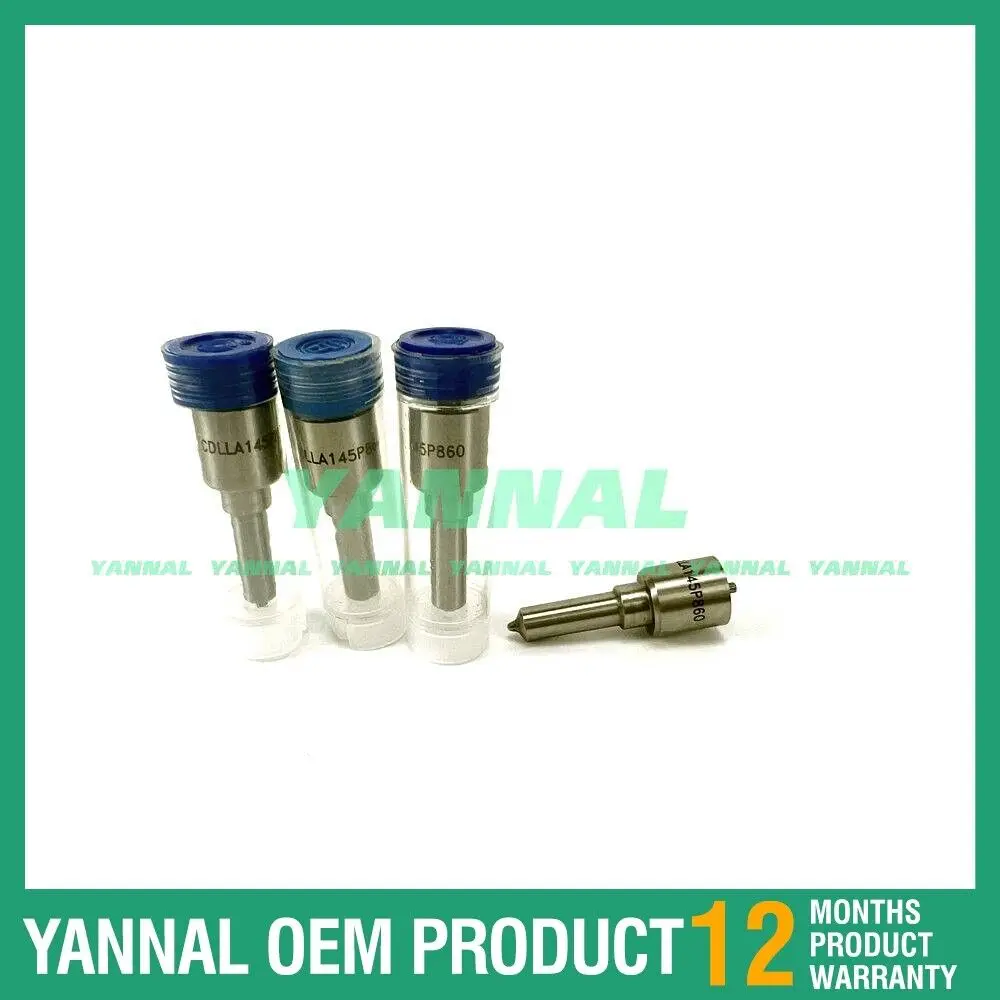 

New 4X DLLA145P860 Injection Nozzle For Bobcat Kubota Diesel Engine Parts