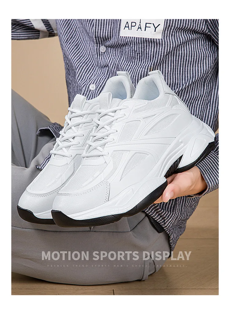 Winter Men's Height-increasing 10CM Sports Shoes Men Genuine Leather Mesh Shoes Warm Thick-soled Shoes Heightening Insoles 6-8CM Sf435c2adf9914187a3c7500edd5325c6o