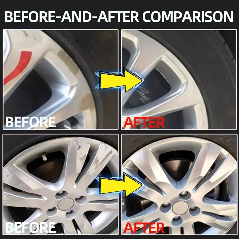 Advanced Hub Repair Kit-removes scratches, rust and discoloration, enhances shine and anti-aging maintenance coating
