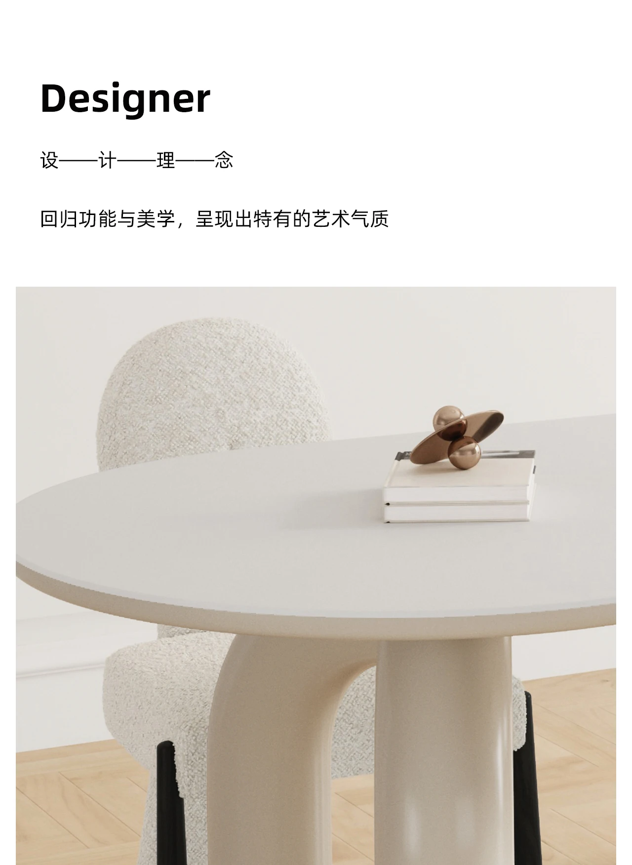 Description Picture 4 of itemApartment Luxury Dining Table White Kitchen Newclassic Restaurant Coffee Tables Computer Hotel Lobby Mesa Comedor Home Furniture