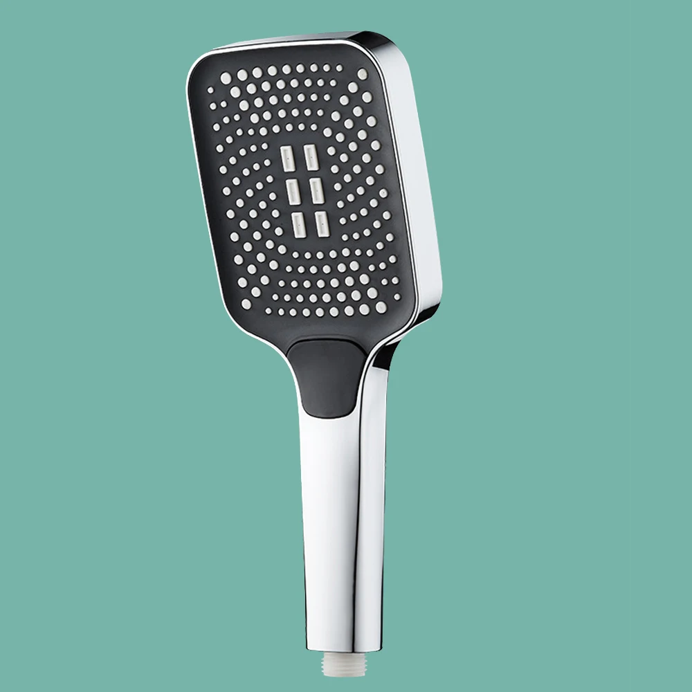 Shower Head 4 Mode Adjustable Rainfall Shower Large Flow High Pressure Water Saving