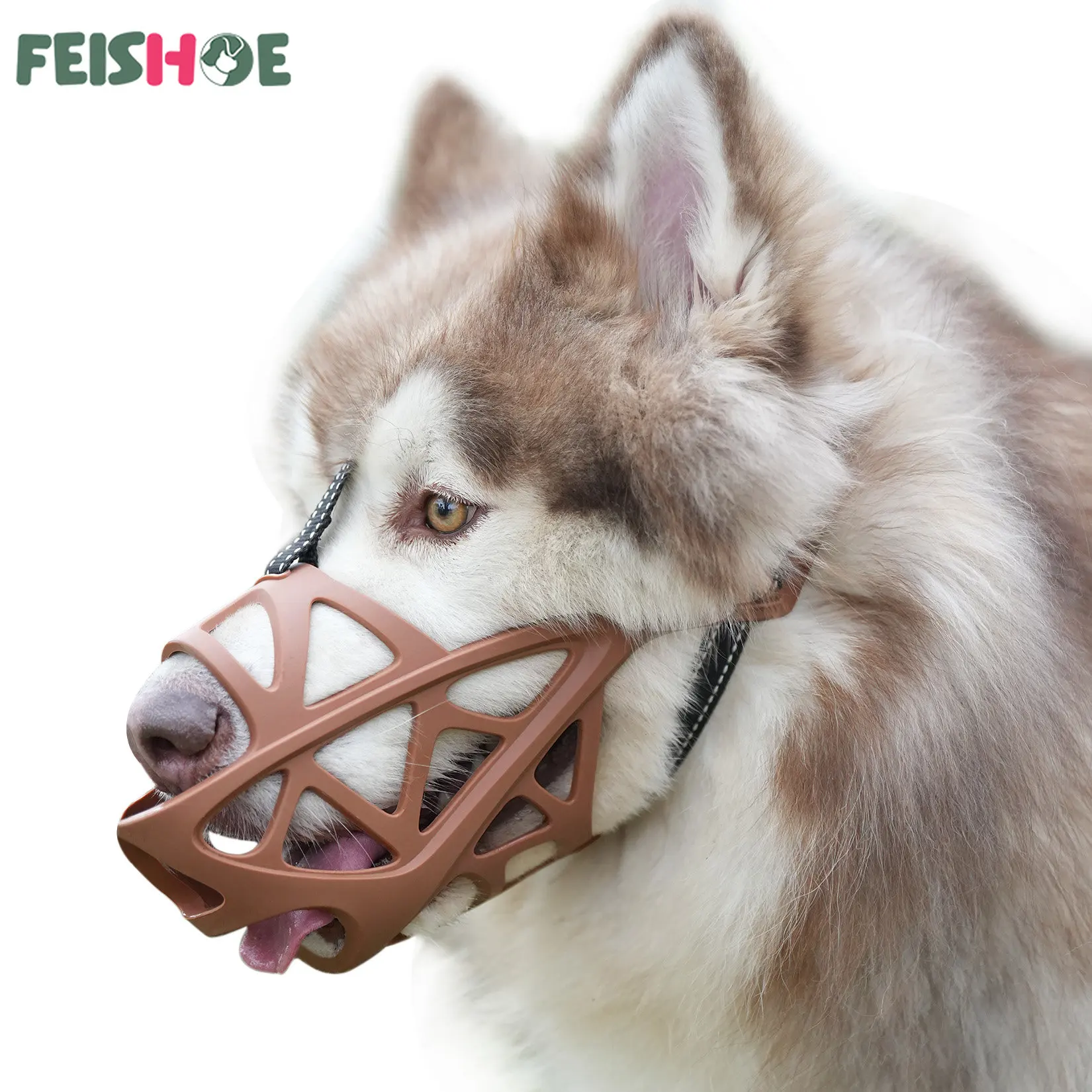 Breathable Dog Muzzles Anti Biting Chewing Pet Mouth Mask for Small Medium Large Dogs Mouth Cover Training Leash Leader 1PC dog muzzle