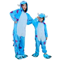 Women Men Onesies Kigurumi Sulley Cartoon Onesie Anime Pajamas Winter Outfit Festival Party Suit Gift For Halloween Christmas