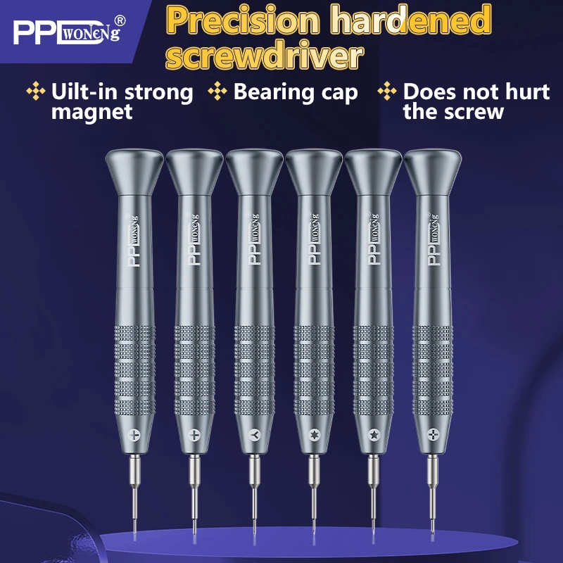 

PPD High Presion S2 Alloy Steel Precision Workmanship Screwdriver Kit Magnetic Screwdriver Bits For iPhone Samsung iPad Repair