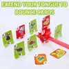 Frog Lizard Mask Wagging Tongue Lick Cards Board Games for Children Family Party Toys Antistress Funny Desktop Puzzle Game Toys 3