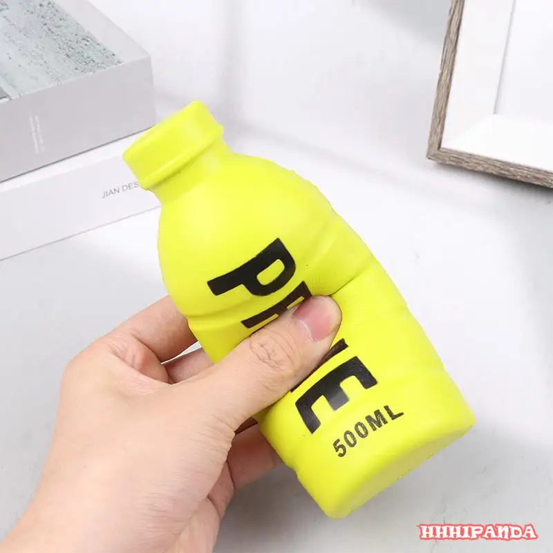 

15CM Anti-stress Vent Prime Drink Bottle Slow Rebound PU Foaming Pinch Happy Angry Relief Squeeze Decompression Toys