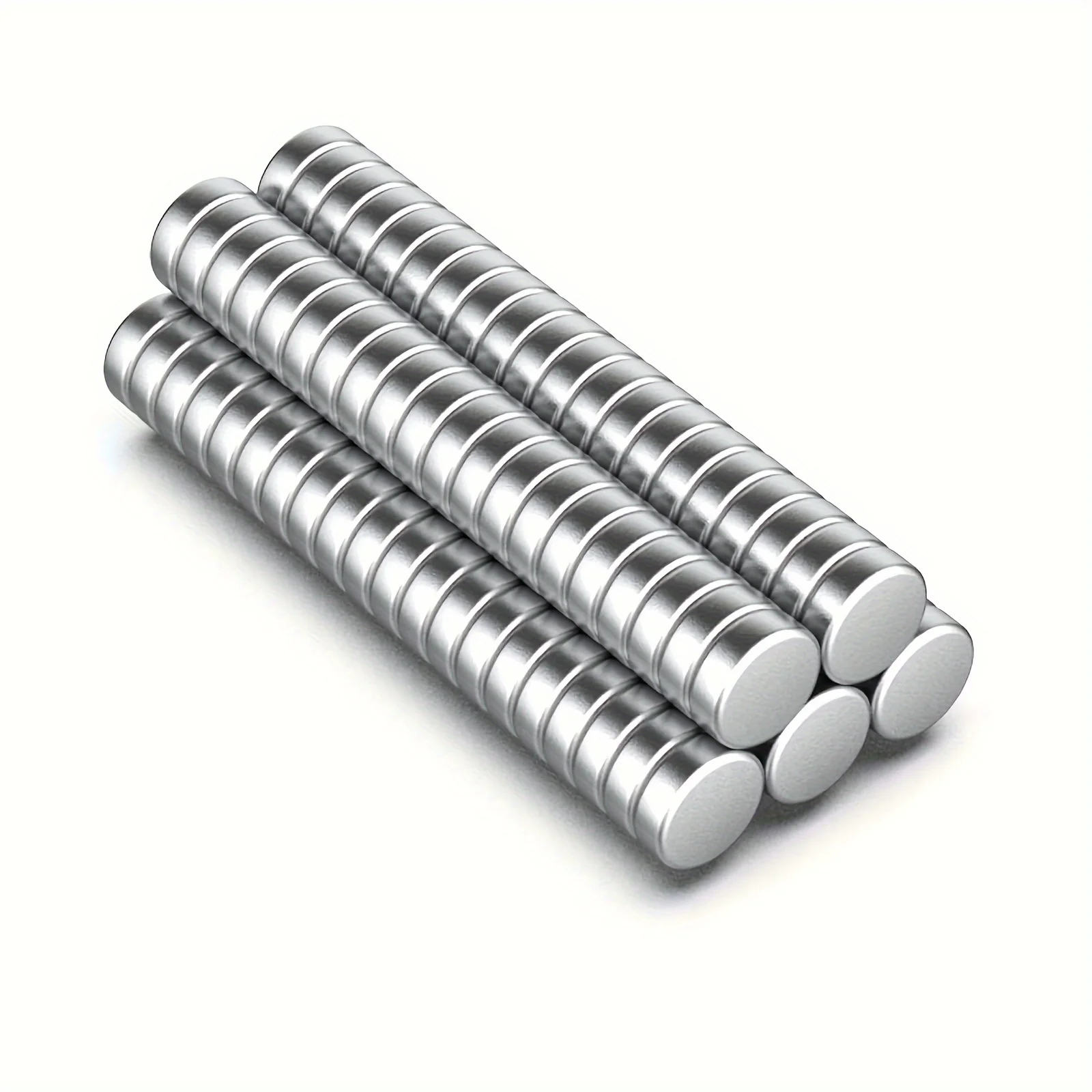 ESHANG 초강력 디스크 자석 세트 - 냉장고 DIY 건축 과학 공예 및 교육용 6x2mm 강력한 자력