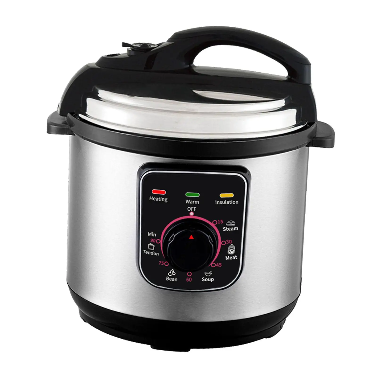 Kitchen Pressure Cooker Instant Cooking Pot Multipurpose 6L Quickly Cooking Portable Cookware for Commercial Outdoor Family