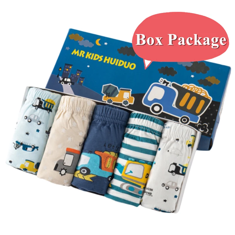 Boys Cotton Briefs w/Cool Vehicles 4