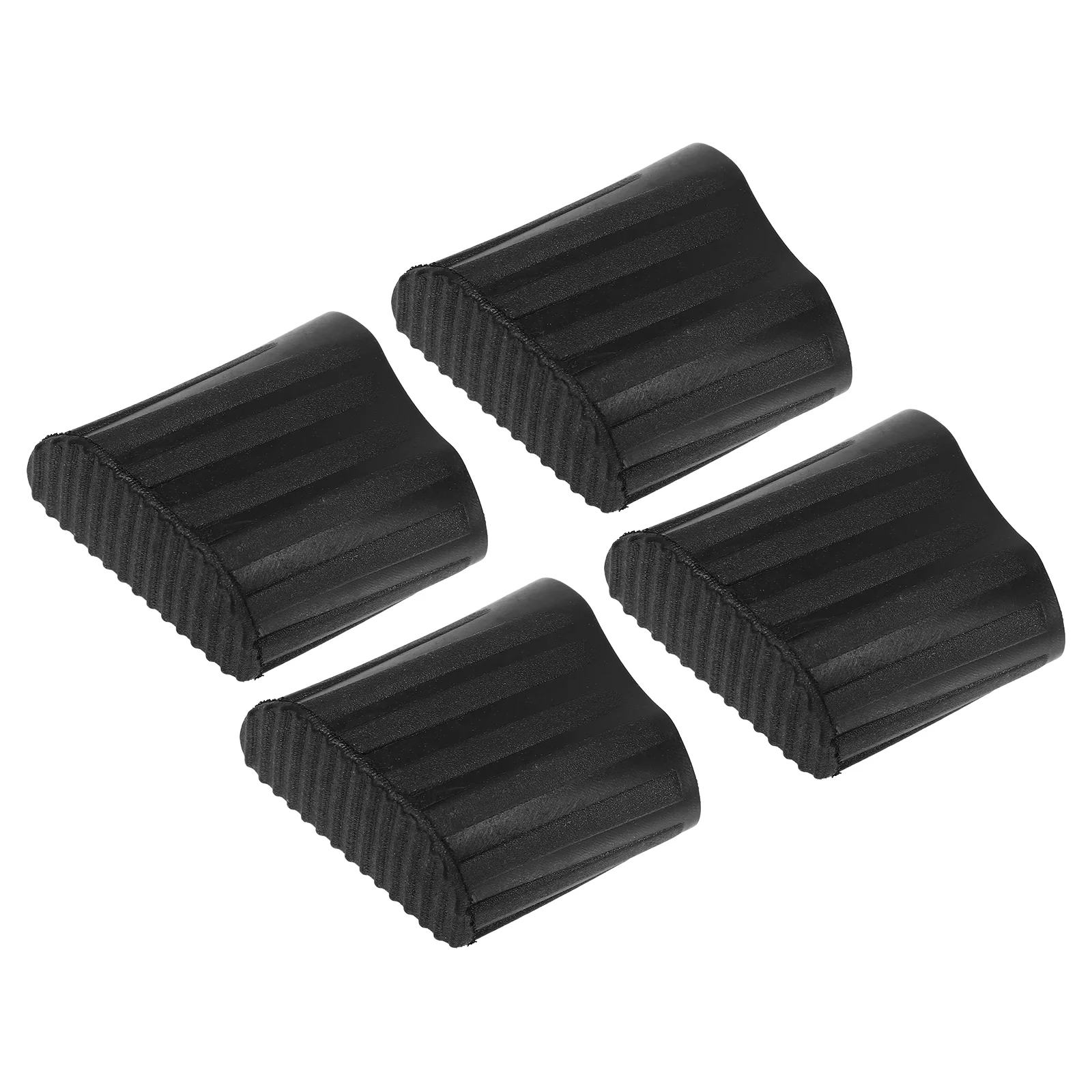 4 Pcs Rubber Feet Carpet Aluminum Ladder Foot Foot Pads Furniture Sliders Extension Covers Non-slip