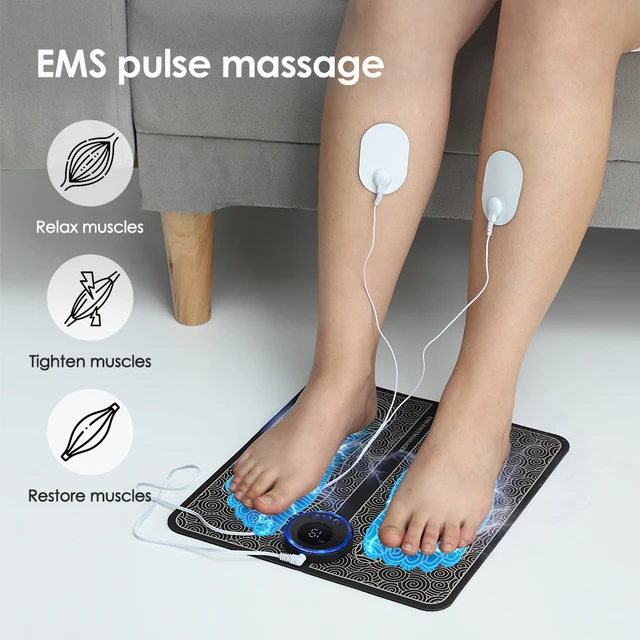 Masajeador de pies EMS pulsos electricos - Contra el Estrés