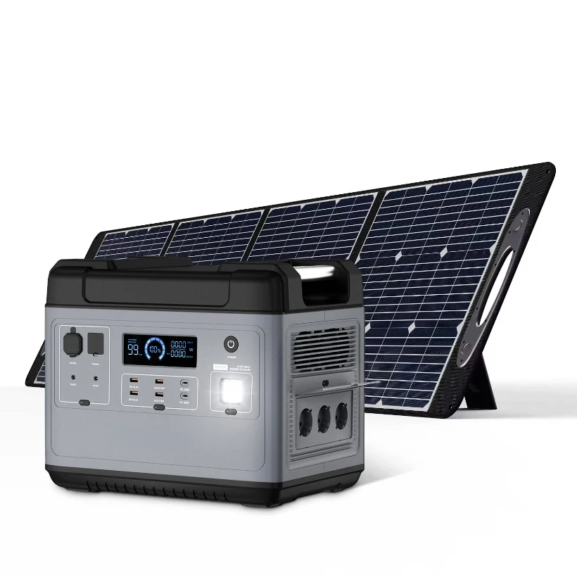 

2000W Complete Solar System Generator Off Grid Photovoltaic Solar Power System 200W Solar Fan With Solar Panel