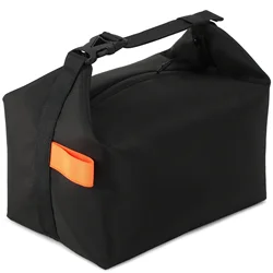Insulated Portable Lunch & Picnic Food Storage Bag (Black)