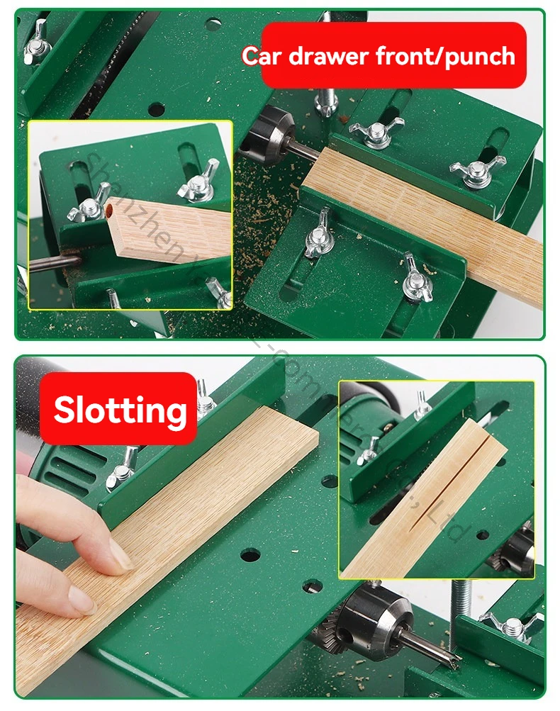 Table Saw Cutting, Carving, Punching, and Mortising Machine, Round Tenon and Mor