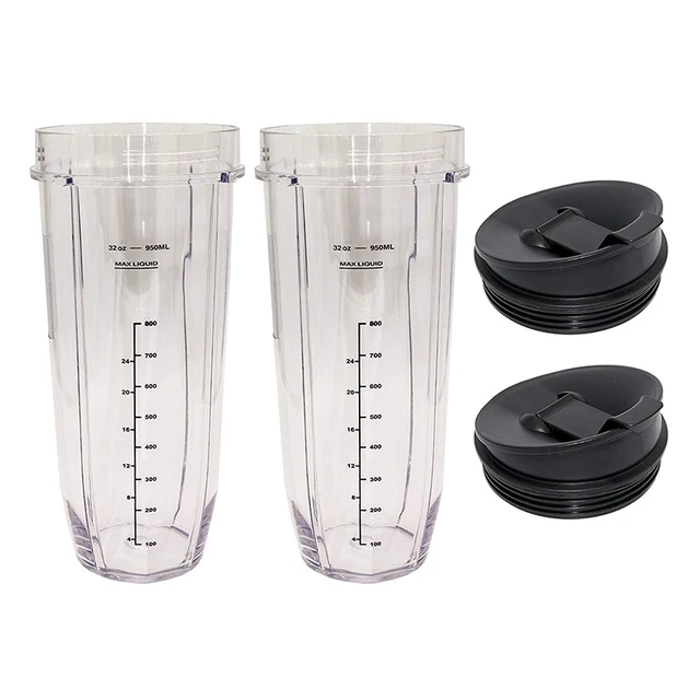 for Nutri Ninja Blender Cups and Accessories Replacement Parts for BL480,  BL490, BL640, BL680 Auto IQ Series Blenders - AliExpress