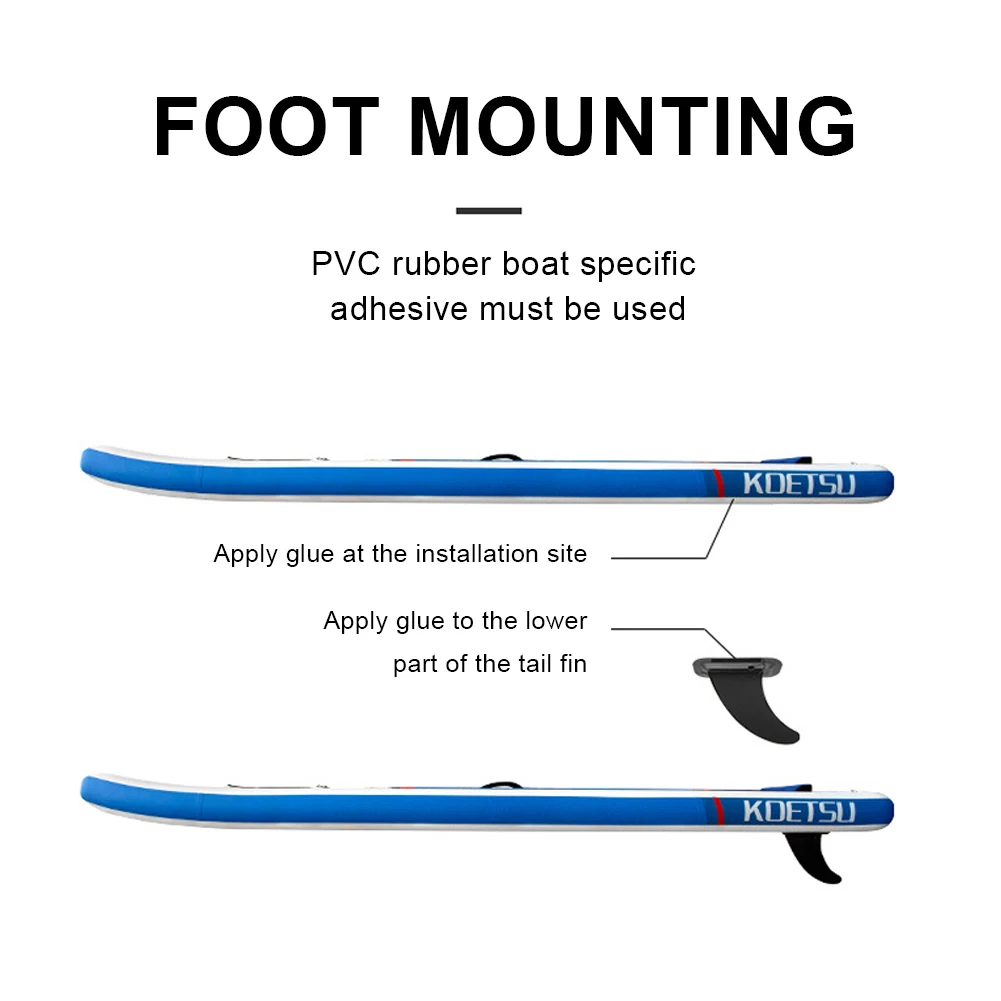 4.5-10 Inch Slide-in Fin SUP Accessories Surf Water Wave Fin Stablizer Stand Up Paddle Board Surfboard Side Fin