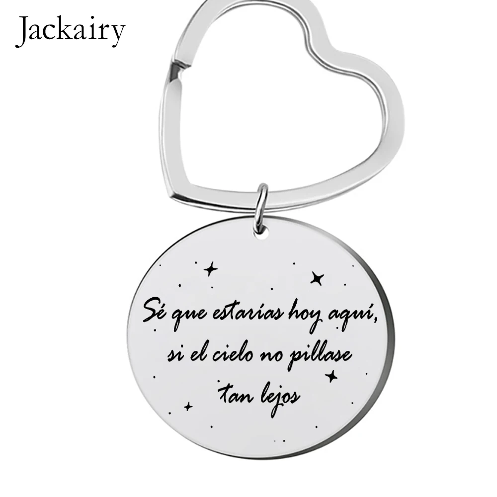 

Испанский свадебный букет, брелок для ключей, серия «Hoy Aquí Si», «небесное небо», «Нет «таблетки», семейный Кулон, Ожерелье, свадебные подарки