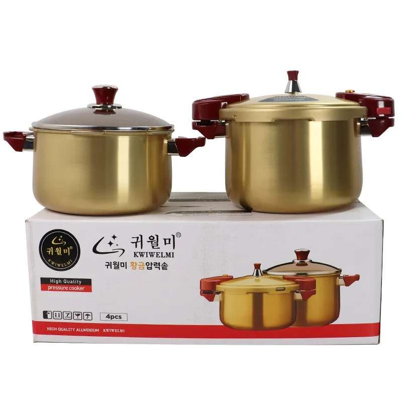 3 Liter Small Pressure Cooker, 3L Aluminium Alloy Pressure Cooker Instant  Cooking Mini Pressure Pot Pressure Canner for Stovetop Gas Stove