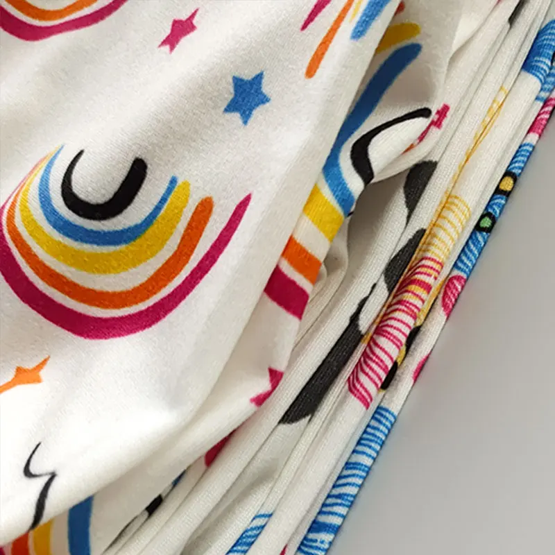 Kids Tights Spring Girls Unicorn Leggings Cute Cartoon Printed Skinny Trousers Children Tights