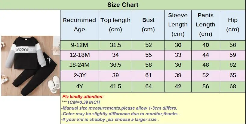 Toddler Boy Color Block Outfit 6