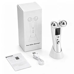 Revitalizing Red Light Face & Eye Lifting Massager with 360° Rotating Rollers (MULTI)