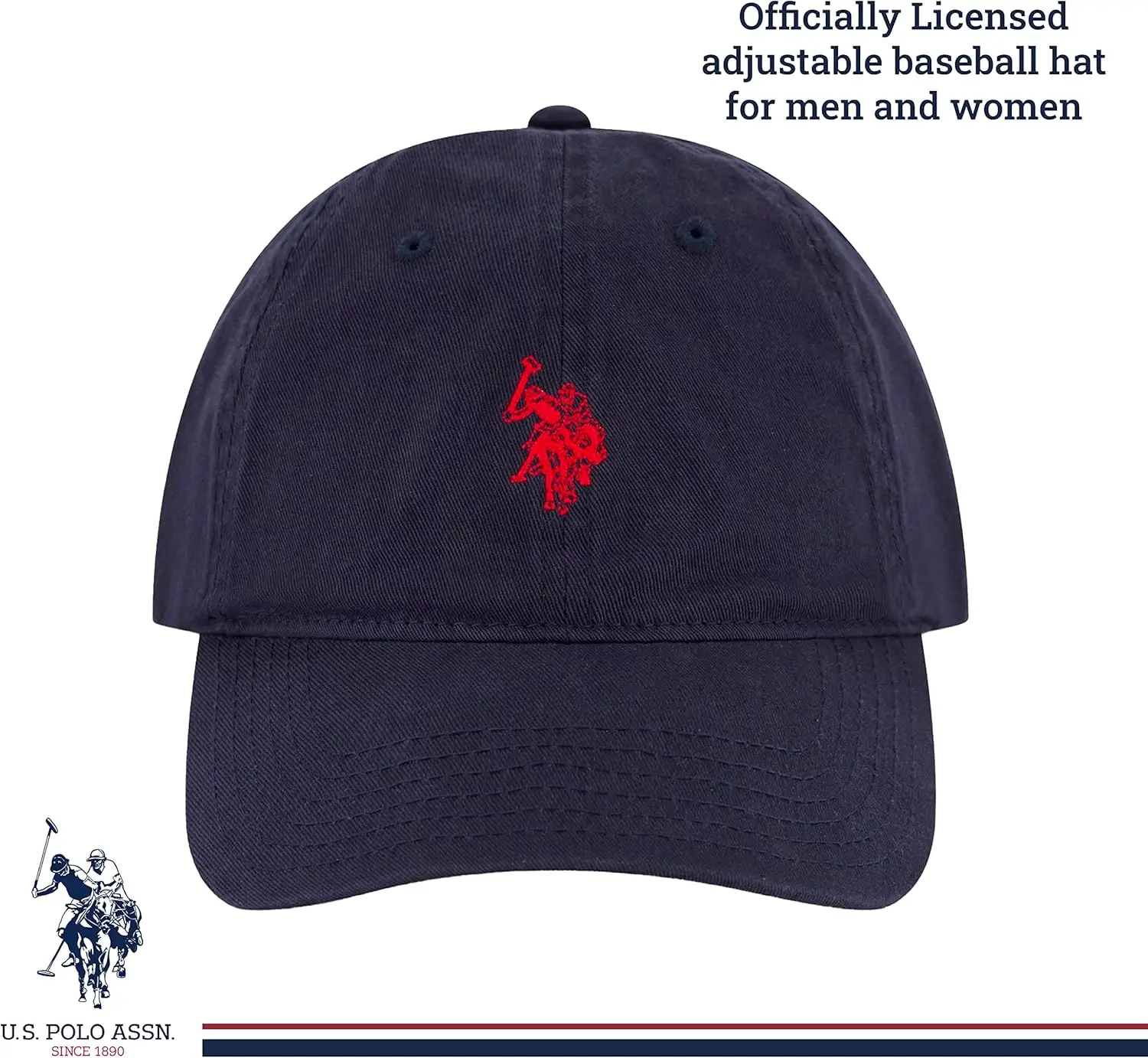 U.S. Polo Assn. Polo Pony Baseball Hat Cotton Adjustable Cap baseball cap,baseball caps,baseball hats,fashion hats