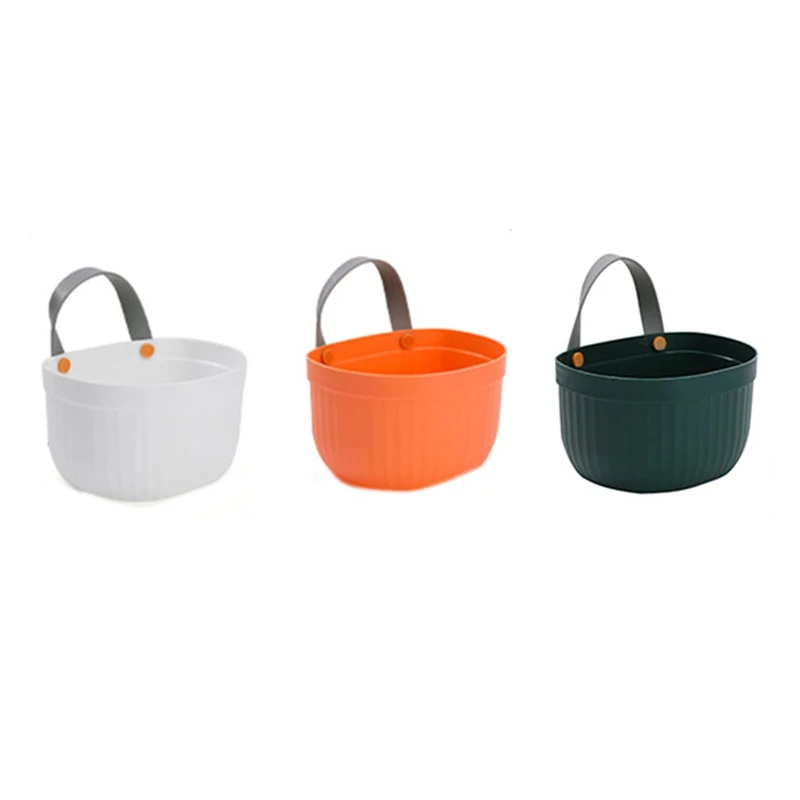 

Onion, Ginger And Garlic Storage Basket Easy To Install Strong Bearing Force For Office School Kitchen Utensils