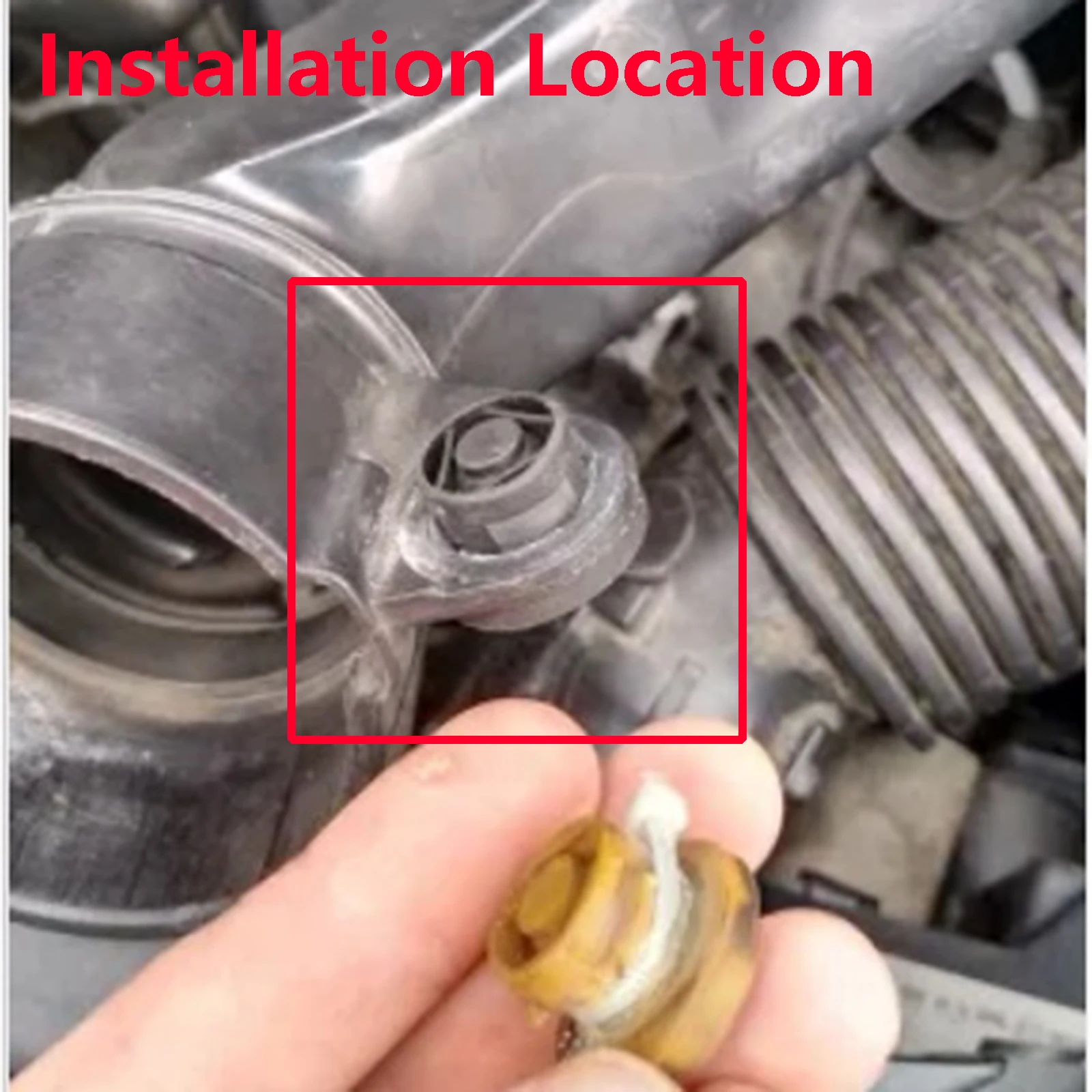 Air Filter Box Rubber Grommet Insertion Eyelet Elements for Peugeot 1007 206 207 307 308 3008 5008 Partner 1.6HDI 1422A3 air filter box rubber grommet