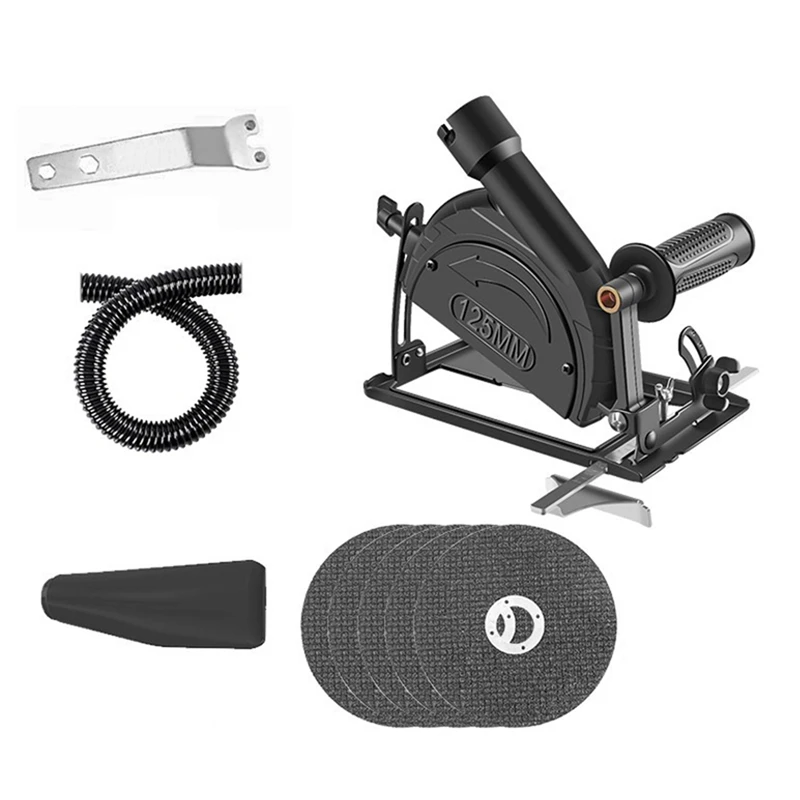 

Hand Angle Grinder Converter Stand To Cutter Angle Grinder Bracket Set Woodworking Table Tool With Guide Ruler