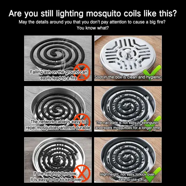 Xiaomi Szúnyog Füstölő Doboz Vízálló Kerek Állvány Tányér Rovarriasztó Tekercs Tartó Tálca Kültéri Beltéri - Image 2