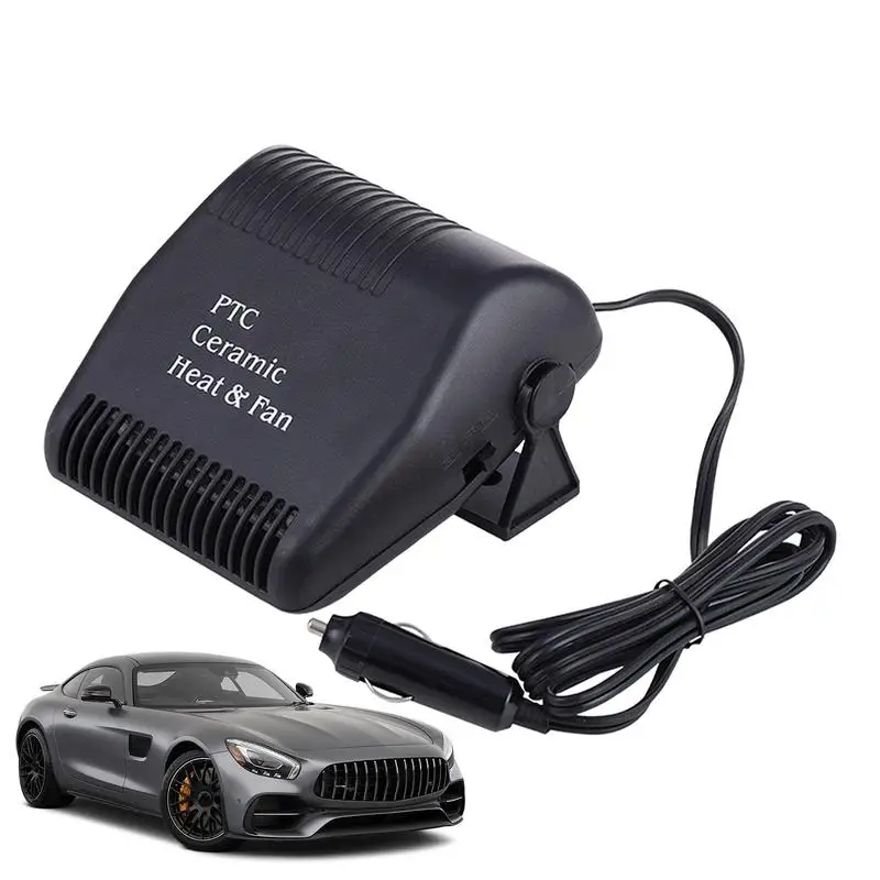 

Car Heater Portable Electric Heating Fan Defogger Portable Adjustable Windshield Defogging Defroster Car heating Accessories