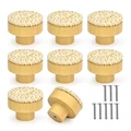8pcs White Rattan