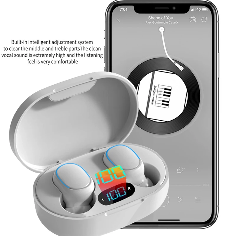 Wireles Headphone Stereo Sports Waterproof Earbuds Headsets with Microphone Dual Stereo LED digital display E7S TWS Bluetooth,wireless headset,wireless bluetooth headphones,bluetooth headphones,wireless bluetooth earphones,bluetooth earphones,wireless earbuds,wireless earphones