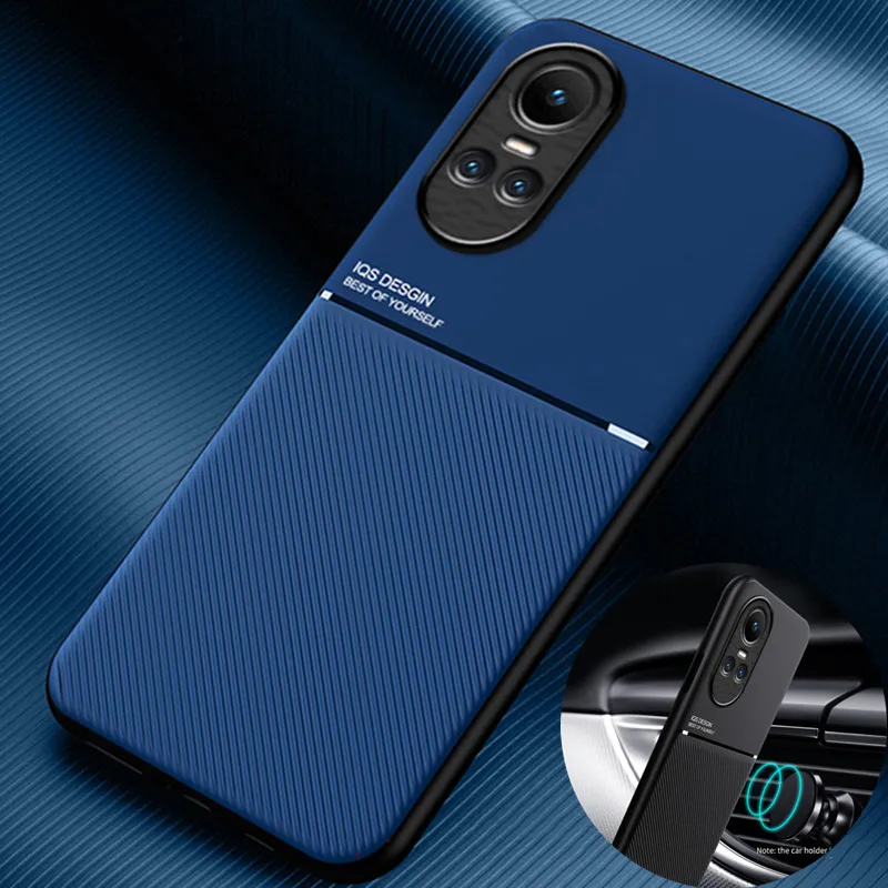 Luxury Texture Soft Magnetic Phone Case - Premium Back Cover