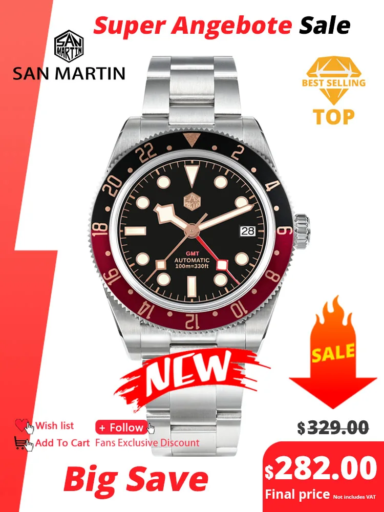 サンマーティン　自動巻き時計　美品 Amazon | SAN MARTIN 腕時計 メンズ, 自動巻き 時計 ステンレス
