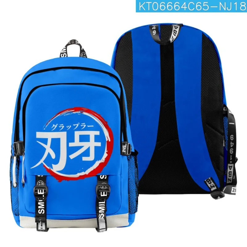 Mochilas 3D Hanma Baki Merch 2022, mochilas únicas, mochilas casuales, mochilas con cremallera únicas, bolsos de viaje de moda, mochilas de tela Oxford
