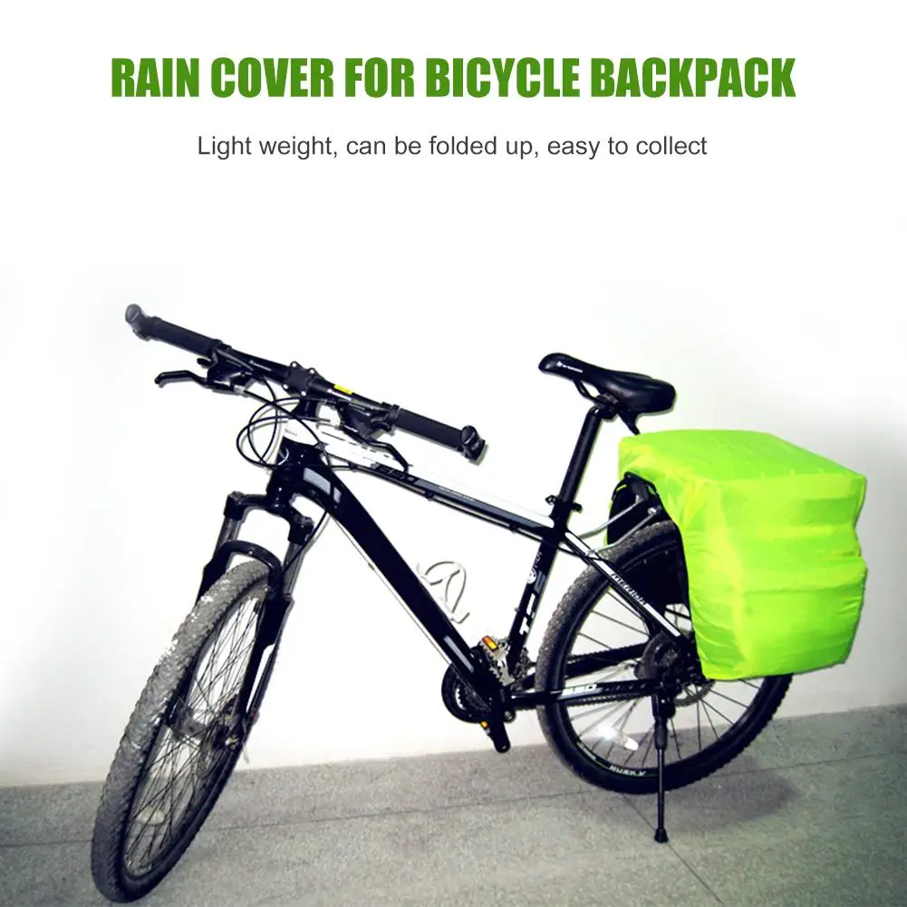 Bicycle Pannier Bag Rain Cover Lightweight Rainproof Bike Tail