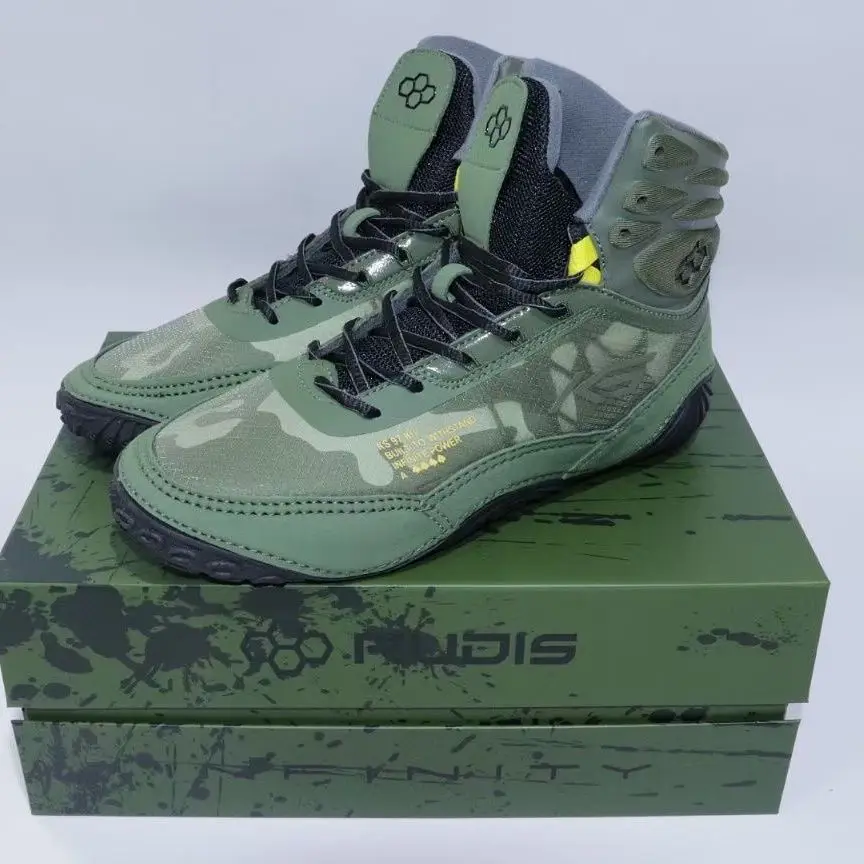 Men's Comfortable Wrestling Sneakers Waterproof Sneakers Anti-slip Professional New Wrestling Shoes