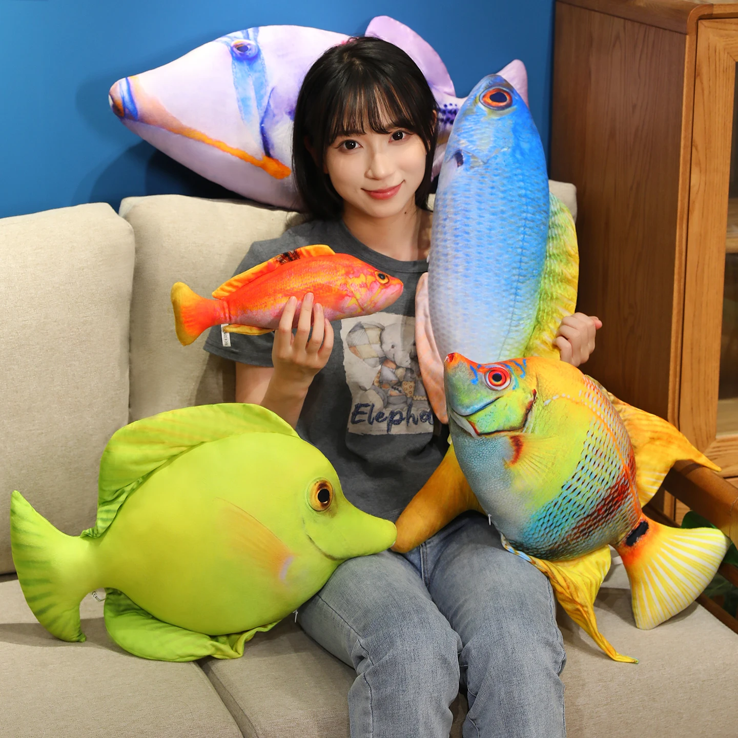 thumbnail image 2 of Real Planet Sea Life Plush - Realistic Stuffed Animal Gift For Kids All 2 of 14