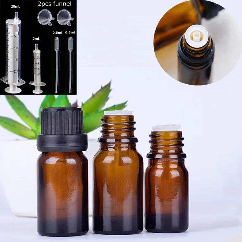 Refillable Oil Bottles 10/30pcs 5ml 10ml