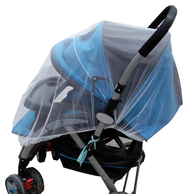 Mosquito Net Baby Stroller Summer Pram Insect Shield Net Infants Pushchair Cart Safe Protection Mesh Pram Accessories baby stroller net