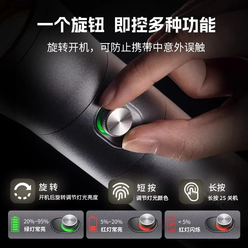 RF 10C RGB LED 사진 촬영용 플래시라이트, 7500mAh 패턴 조명, 4가지 색상/20가지 라이트 필터 비디오용 -4634