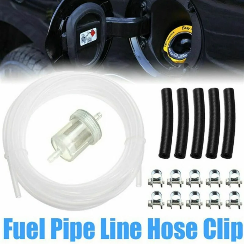 ZAMDOE Kit Fascetta stringitubo per Tubo Carburante Kit Linea Carburante riscaldatore Diesel Adatto per Eberspacher per Webasto Serbatoio riscaldatori