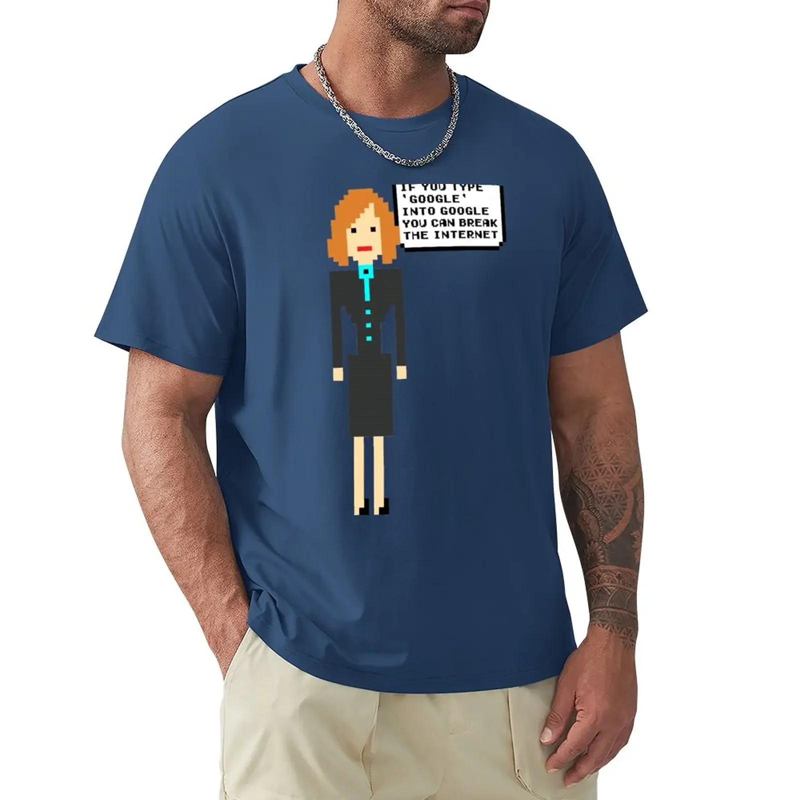

Pixel Jen - The IT Crowd T-Shirt anime plain customizeds Blouse fruit of the loom mens t shirts